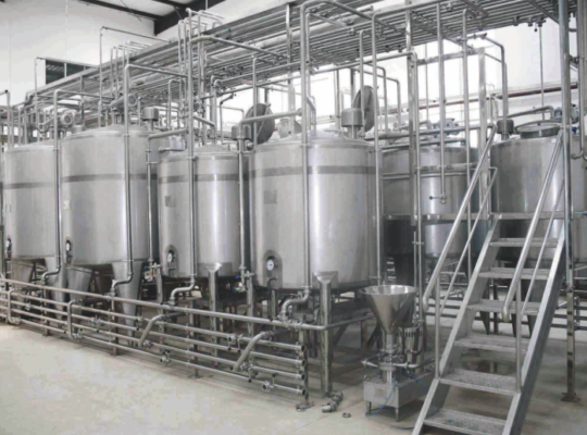 Gia Công Bồn Khuấy Trộn Hóa Chất
