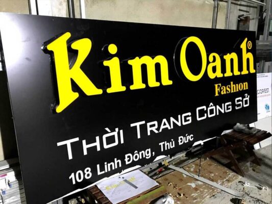 Sản xuất Biển Quảng Cáo Chữ Nổi
